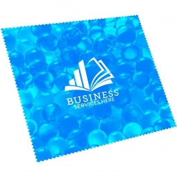 Promotional Full Color Microfiber Custom Screen Cleaning Cloth - 6" x 7" with Logo