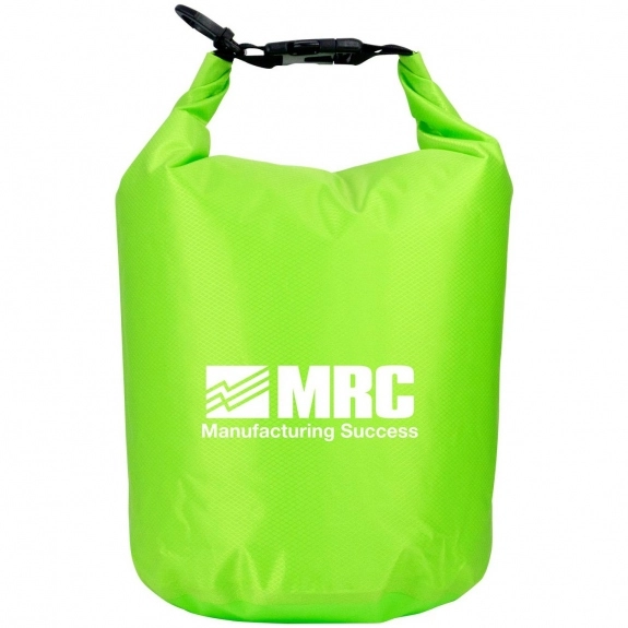 Lime Green - Roll-Top Waterproof Promotional Dry Bag - 5L