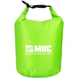 Lime Green - Roll-Top Waterproof Promotional Dry Bag - 5L