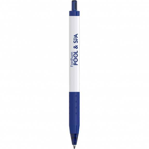 Blue - Paper Mate Ink Joy Promotional Pen w/ White Barrel