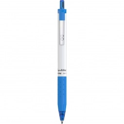 Light Blue - Paper Mate Ink Joy Promotional Pen w/ White Barrel