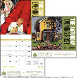 Saturday Evening Post - 13 Month Appointment Custom Calendar