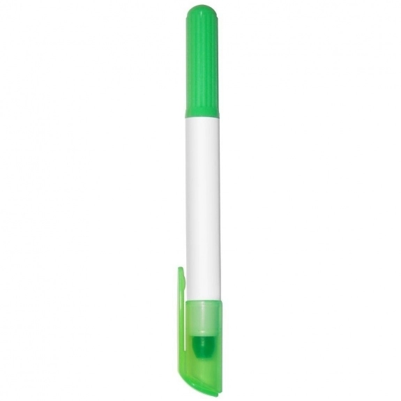 Green Gel Wax Fluorescent Promotional Highlighter