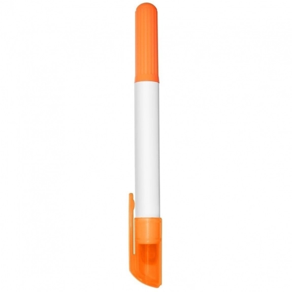 Orange Gel Wax Fluorescent Promotional Highlighter