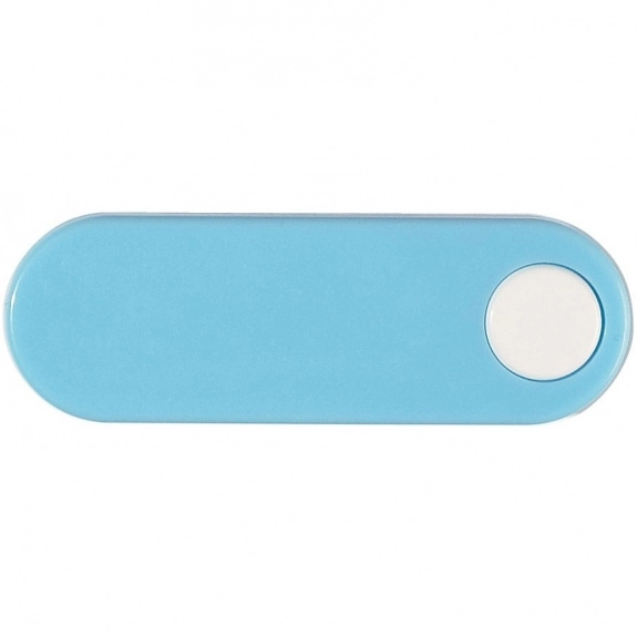 Light Blue Full Color 4 in 1 Mini Promotional Nail Files