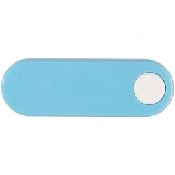 Light Blue Full Color 4 in 1 Mini Promotional Nail Files