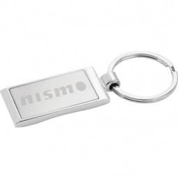 Silver Wave Promotional Keychain