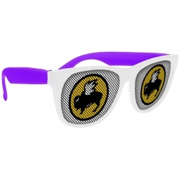 Purple Cool Lens Promotional Sunglasses 