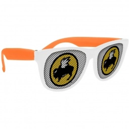 Orange Cool Lens Promotional Sunglasses 