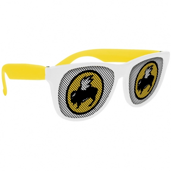 Yellow Cool Lens Promotional Sunglasses 