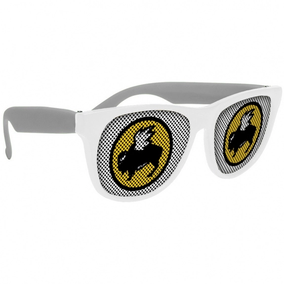 Silver Cool Lens Promotional Sunglasses 
