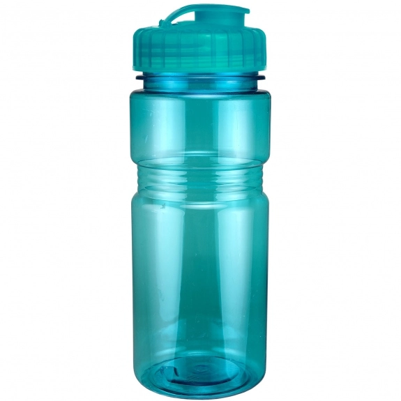 Translucent Custom Water Bottle w/ Flip Top Lid 20 oz. ePromos