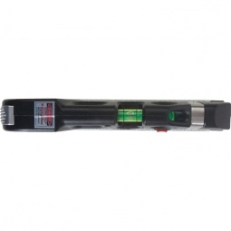 Top View - Full Color Laser Custom Level w/ Tape Measure