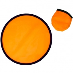 Orange Folding Promotional Flyer w/ Case - 10"