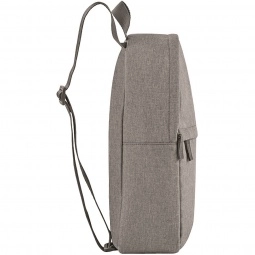 Side Solo Re:vive Heather Custom Mini Backpack - 8.75"w x 13.25"h x 3.88"d