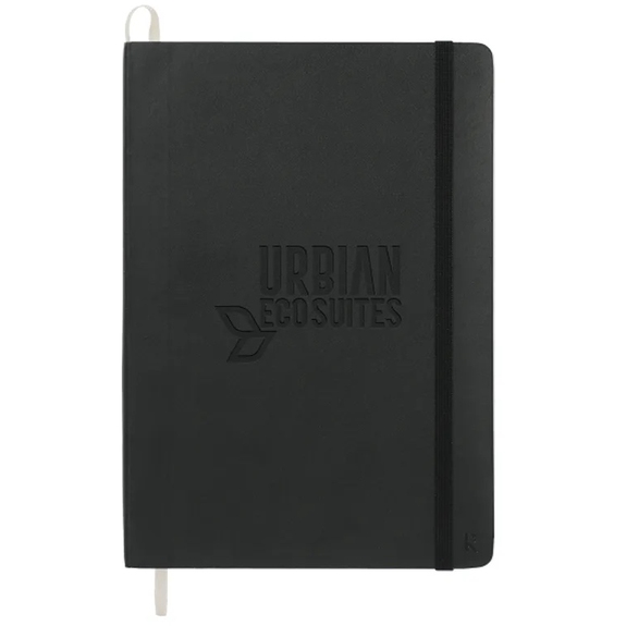 Black - Karst Stone Soft Bound Custom Notebook - 5.5"w x 8.5"h