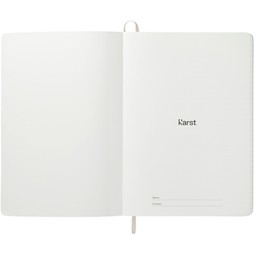 Open - Karst Stone Soft Bound Custom Notebook - 5.5"w x 8.5"h