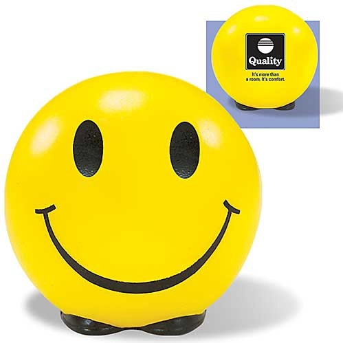 Happy Face Promotional Stress Ball
