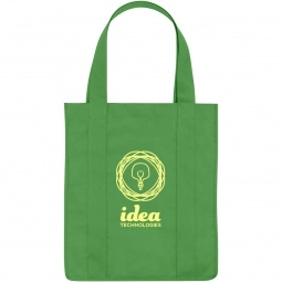 Grocery Non-Woven Custom Tote Bag - 13"w x 15"h x 10"d
