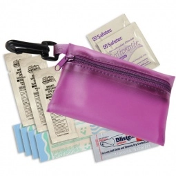 T Purple Sunscape Promo First Aid Kit w/ Clip