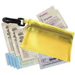 T Yellow Sunscape Promo First Aid Kit w/ Clip