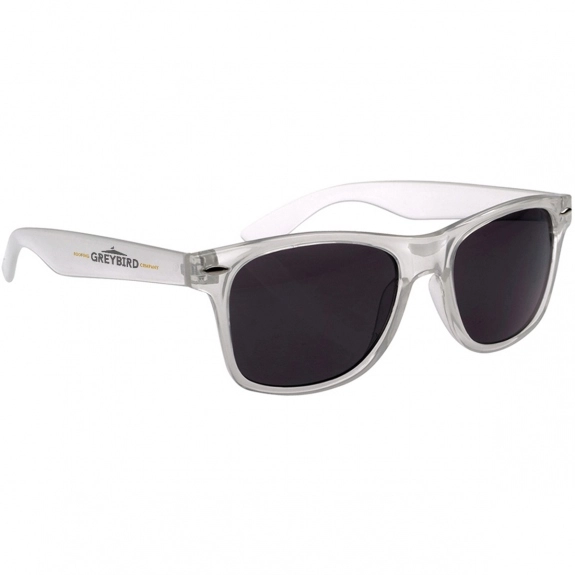 Clear Fashion Colored Promotional Sunglasses