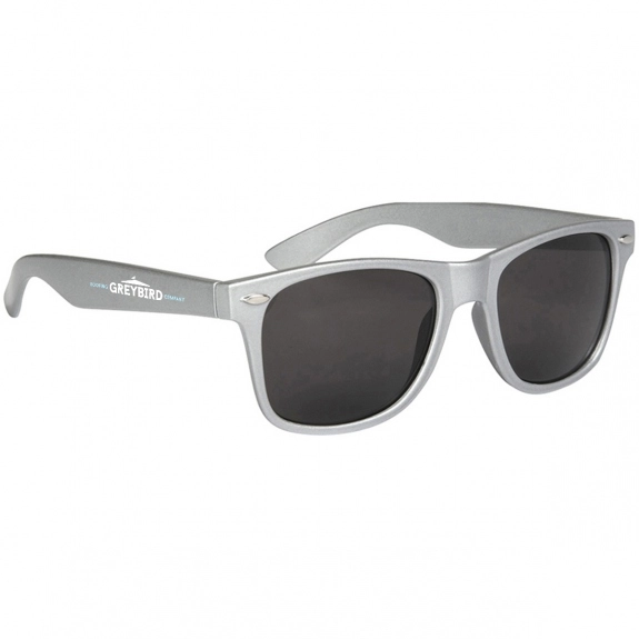 Silver Fashion Colored Promotional Sunglasses