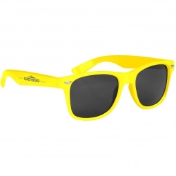 Yellow Fashion Colored Promotional Sunglasses