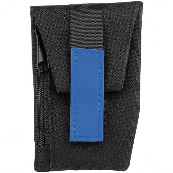 Black/Blue Custom Shoe Wallet