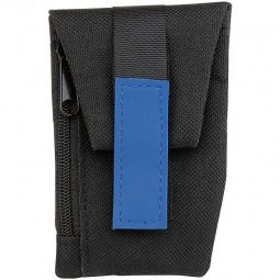 Black/Blue Custom Shoe Wallet