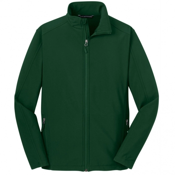 Forest Green Port Authority Soft Shell Custom Jackets - Men's