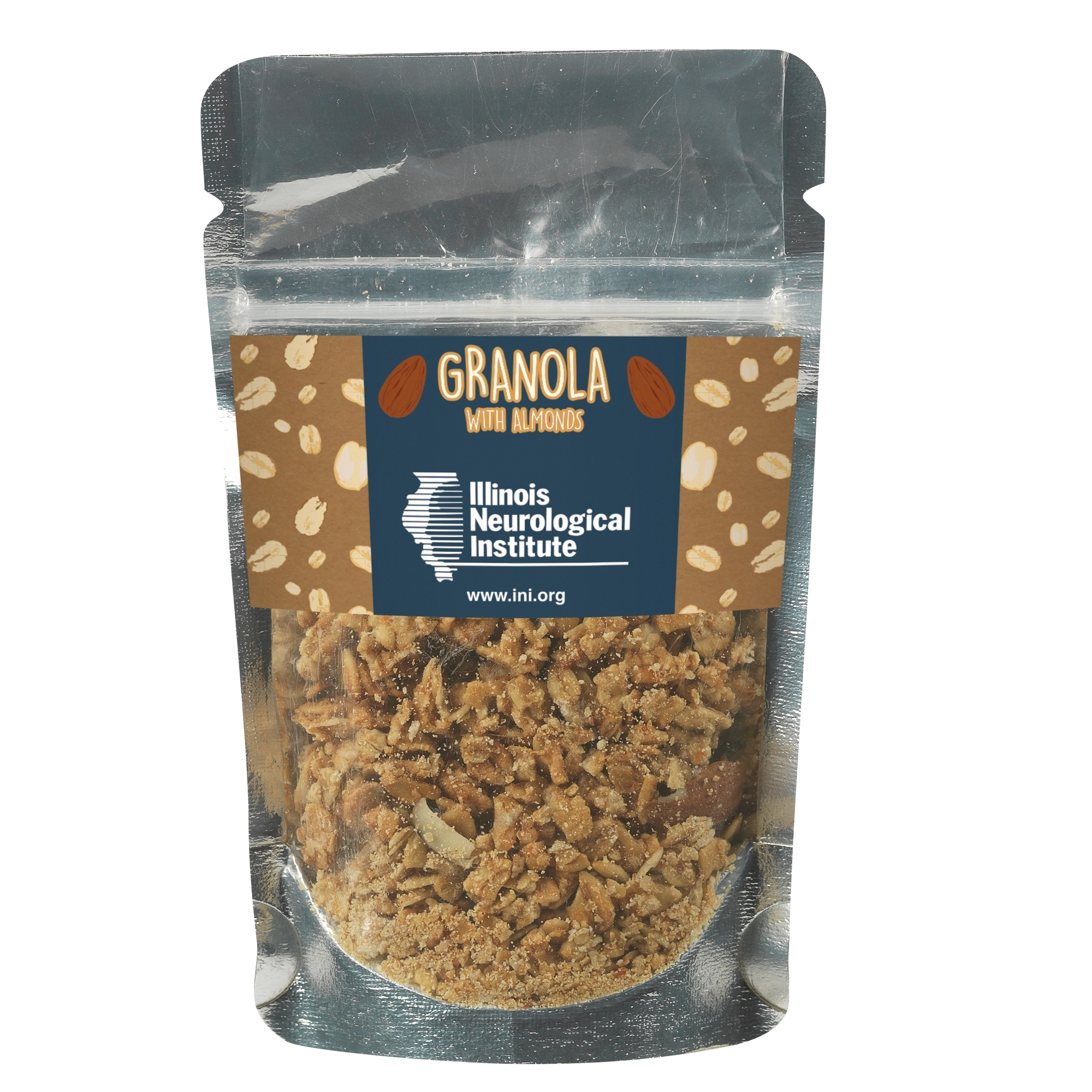 Full Color Healthy Resealable Custom Pouch Granola ePromos