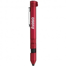 Red - Full Color 6-in-1 Custom Multi-Tool Pen