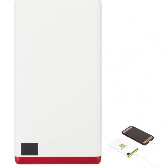 Red - Xoopar Color Accent Custom Power Bank - 4000 mAh
