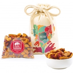Gourmet Berry Nut Mix Custom Snack Gift Bag