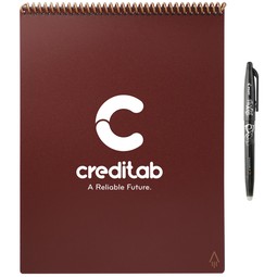 Red Rocketbook Letter Flip Custom Smart Notebook - 8.5"w x 11"h