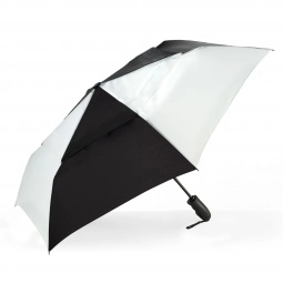 Black/White ShedRain Windjammer Compact Custom Umbrella - 43"