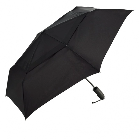 Black ShedRain Windjammer Compact Custom Umbrella - 43"