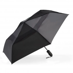 Charcoal/Black ShedRain Windjammer Compact Custom Umbrella - 43"
