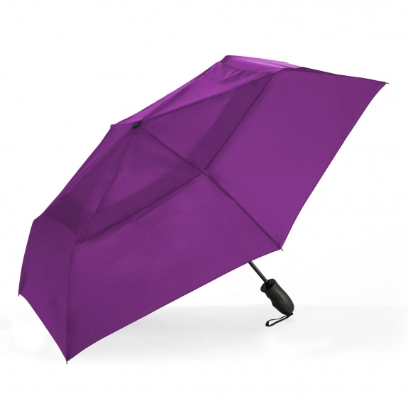 Purple ShedRain Windjammer Compact Custom Umbrella - 43"