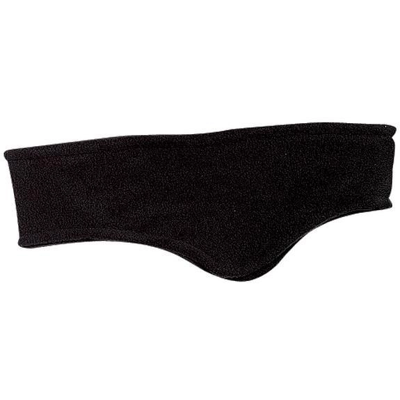 Black Port Authority R-Tek Stretch Fleece Custom Headband