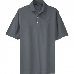 Steel Gray Sport-Tek Dri-Mesh Custom Polo Shirt
