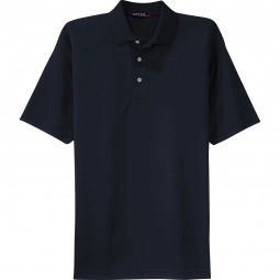 Navy Blue Sport-Tek Dri-Mesh Custom Polo Shirt