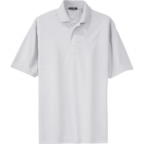 White Sport-Tek Dri-Mesh Custom Polo Shirt