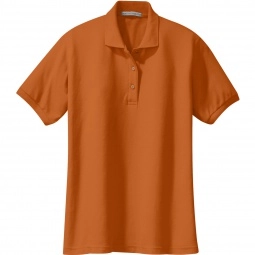 Texas Orange Port Authority Silk Touch Custom Polo - Women's