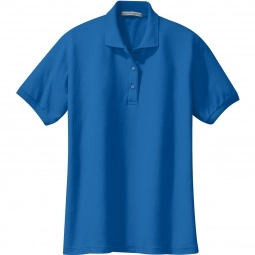 Strong Blue Port Authority Silk Touch Custom Polo - Women's