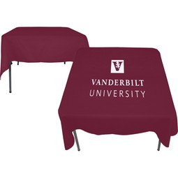 Burgundy Square Promotional Table Cover - 58" x 58"