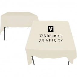 Ivory Square Promotional Table Cover - 58" x 58"