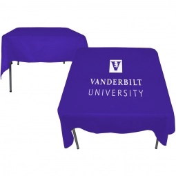 Purple Square Promotional Table Cover - 58" x 58"