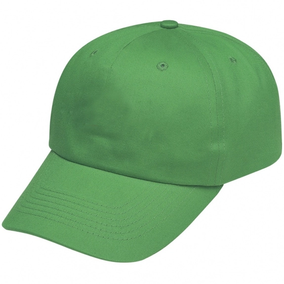 Kelly Green 5-Panel Unstructured Pre-Curved Custom Cap